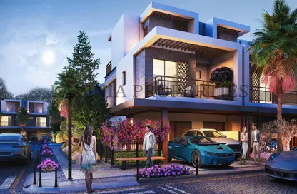 Townhouse - 4 Bedrooms - 4 Bathrooms for sale in Violet - Damac Hills 2 - Dubai