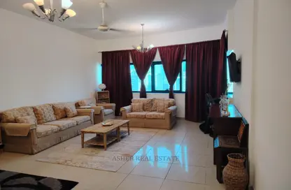 Apartment - 1 Bedroom - 2 Bathrooms for rent in New Al Taawun Road - Al Taawun - Sharjah