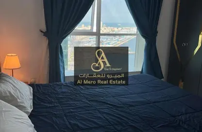 Apartment - 1 Bathroom for rent in Oasis Tower - Al Rashidiya 1 - Al Rashidiya - Ajman