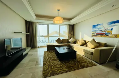 شقة - غرفة نوم - 2 حمامات للايجار في برج سلفر ويف - ميناء زايد - أبوظبي