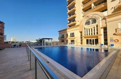 Apartment - 1 Bathroom for sale in Venetian - Canal Residence - Dubai Sports City - Dubai