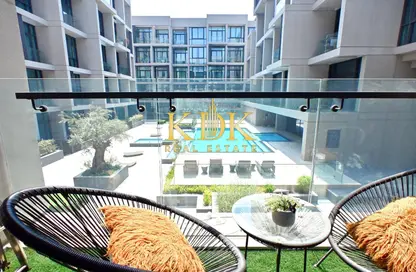 Apartment - 1 Bedroom - 2 Bathrooms for rent in Signature Livings - Jumeirah Village Circle - Dubai