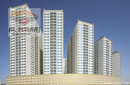 Apartment - 1 Bathroom for sale in Tower A1 - Ajman Pearl Towers - Ajman Downtown - Ajman