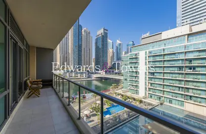 Apartment - 1 Bedroom - 1 Bathroom for rent in Al Majara 5 - Al Majara - Dubai Marina - Dubai