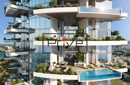 Apartment - 2 Bedrooms - 3 Bathrooms for sale in Cavalli Casa Tower - Al Sufouh 2 - Al Sufouh - Dubai