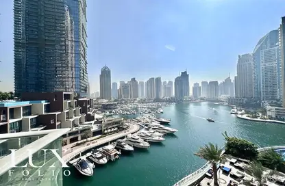 Apartment - 2 Bedrooms - 3 Bathrooms for rent in Damac Heights - Dubai Marina - Dubai