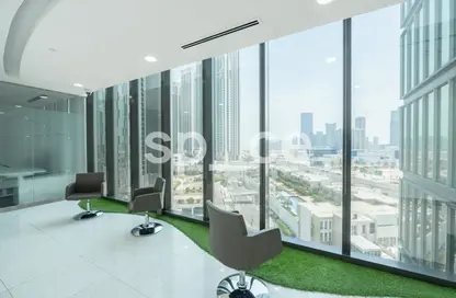 Office Space - Studio - 2 Bathrooms for rent in Marina Square - Al Reem Island - Abu Dhabi