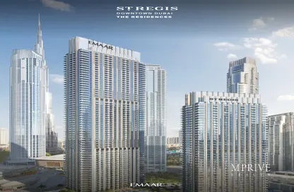 Apartment - 2 Bedrooms - 3 Bathrooms for sale in St Regis The Residences - Burj Khalifa Area - Downtown Dubai - Dubai