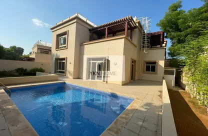 Villa - 4 Bedrooms - 5 Bathrooms for rent in Golf Gardens - Khalifa City - Abu Dhabi