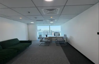 Office Space - Studio - 2 Bathrooms for rent in Clover Bay Tower - Business Bay - Dubai