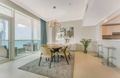 Apartment - 2 Bedrooms - 3 Bathrooms for rent in Al Bateen Residences - Jumeirah Beach Residence - Dubai