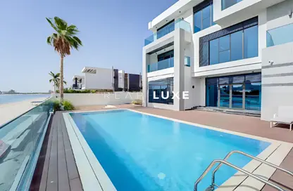 Villa - 6 Bedrooms - 7+ Bathrooms for rent in Garden Homes Frond B - Garden Homes - Palm Jumeirah - Dubai