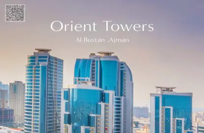 Apartment - 1 Bedroom - 2 Bathrooms for sale in Orient Tower 2 - Orient Towers - Al Bustan - Ajman