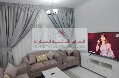 Apartment - 1 Bedroom - 2 Bathrooms for rent in Al Memzar Tower - Al Taawun Street - Al Taawun - Sharjah