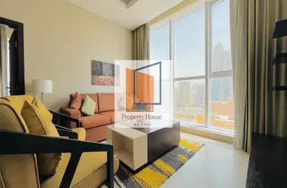 Apartment - 1 Bedroom - 2 Bathrooms for rent in Al Jowhara Tower - Corniche Road - Abu Dhabi