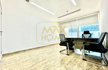 Office Space - Studio - 4 Bathrooms for rent in Hanging Garden Tower - Al Danah - Abu Dhabi