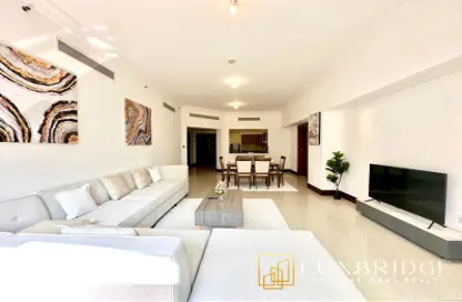 Apartment - 2 Bedrooms - 4 Bathrooms for rent in Golden Mile 2 - Golden Mile - Palm Jumeirah - Dubai