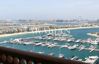 Apartment - 2 Bedrooms - 4 Bathrooms for rent in Marina Residences 5 - Marina Residences - Palm Jumeirah - Dubai