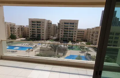 Apartment - 2 Bedrooms - 2 Bathrooms for rent in Al Thayyal 1 - Al Thayyal - Greens - Dubai