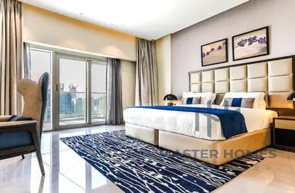 Apartment - 1 Bedroom - 2 Bathrooms for sale in DAMAC Majestine - Business Bay - Dubai