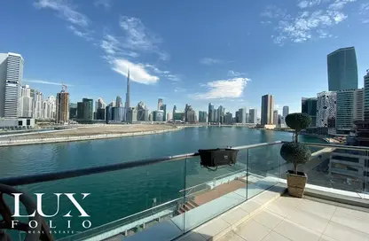 Apartment - 1 Bedroom - 2 Bathrooms for rent in West Wharf - Business Bay - Dubai