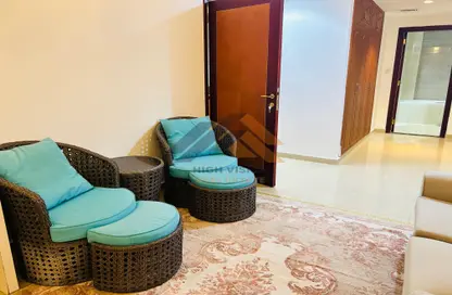 Apartment - 1 Bedroom - 2 Bathrooms for rent in Ajman Corniche Residences - Ajman Corniche Road - Ajman