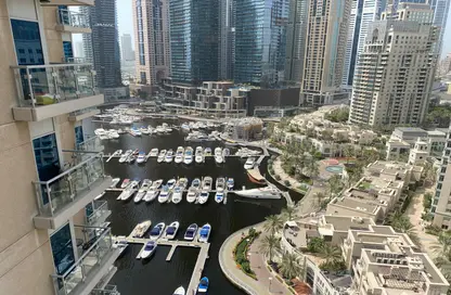 Apartment - 2 Bedrooms - 2 Bathrooms for rent in Al Habtoor Tower - Dubai Marina - Dubai