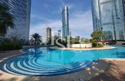 Apartment - 1 Bedroom - 2 Bathrooms for sale in The Gate Tower 1 - Shams Abu Dhabi - Al Reem Island - Abu Dhabi