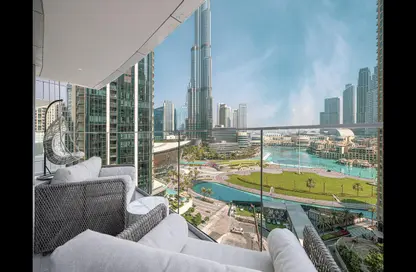 Apartment - 3 Bedrooms - 4 Bathrooms for rent in Opera Grand - Burj Khalifa Area - Downtown Dubai - Dubai