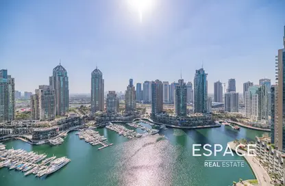 Apartment - 2 Bedrooms - 3 Bathrooms for rent in Iris Blue - Dubai Marina - Dubai