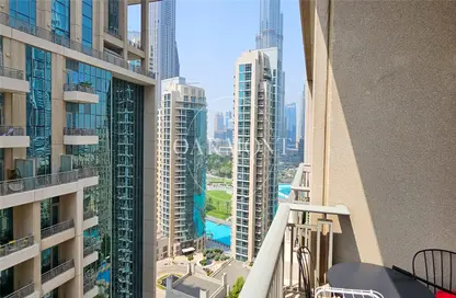 Apartment - 1 Bedroom - 2 Bathrooms for rent in Boulevard Central Towers - Downtown Dubai - Dubai