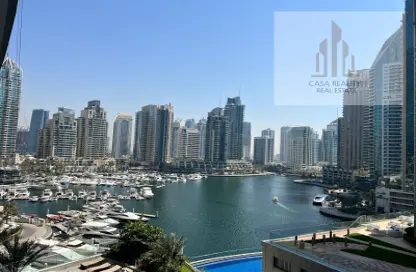 Apartment - 1 Bedroom - 2 Bathrooms for rent in Damac Heights - Dubai Marina - Dubai