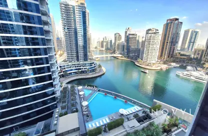 Apartment - 1 Bedroom - 2 Bathrooms for rent in Central Tower - Bay Central - Dubai Marina - Dubai