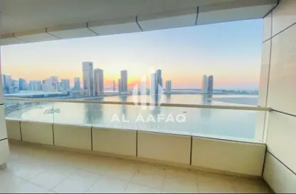 Apartment - 2 Bedrooms - 3 Bathrooms for rent in Asas Tower - Al Khan Lagoon - Al Khan - Sharjah