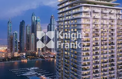 Apartment - 3 Bedrooms - 4 Bathrooms for sale in Beachgate by Address - EMAAR Beachfront - Dubai Harbour - Dubai