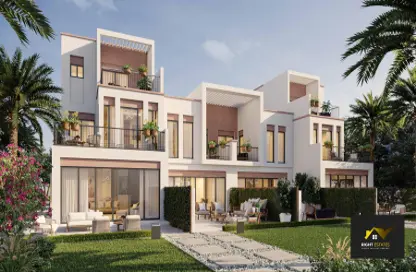 Townhouse - 3 Bedrooms - 3 Bathrooms for sale in Costa Brava at DAMAC Lagoons - Damac Lagoons - Dubai