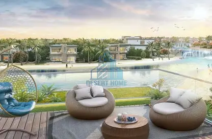 Townhouse - 4 Bedrooms - 4 Bathrooms for sale in Costa Brava 1 - Costa Brava at DAMAC Lagoons - Damac Lagoons - Dubai