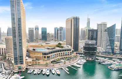 Apartment - 1 Bedroom - 2 Bathrooms for rent in Bay Central - Dubai Marina - Dubai