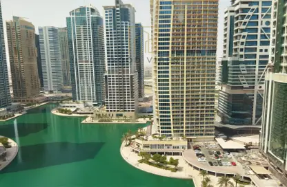 Office Space - Studio - 1 Bathroom for rent in Goldcrest Executive - JLT Cluster C - Jumeirah Lake Towers - Dubai