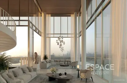 Apartment - 4 Bedrooms for sale in Serenia Living Tower 3 - Serenia Living - Palm Jumeirah - Dubai