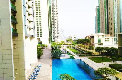 Apartment - 1 Bedroom - 2 Bathrooms for rent in Burooj Views - Marina Square - Al Reem Island - Abu Dhabi