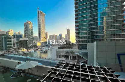 Apartment - 1 Bathroom for rent in Marina Quays West - Marina Quays - Dubai Marina - Dubai