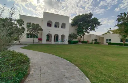 Outdoor House image for: Villa - 7 Bedrooms for rent in Khalifa Bin Shakhbout Street - Al Khaleej Al Arabi Street - Al Bateen - Abu Dhabi, Image 1