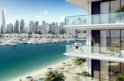 Apartment - 3 Bedrooms - 4 Bathrooms for sale in Beach Mansion - EMAAR Beachfront - Dubai Harbour - Dubai