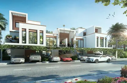 Townhouse - 4 Bedrooms - 3 Bathrooms for sale in Costa Brava 1 - Costa Brava at DAMAC Lagoons - Damac Lagoons - Dubai