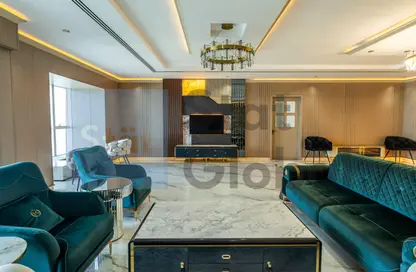 Penthouse - 4 Bedrooms - 6 Bathrooms for rent in Elite Residence - Dubai Marina - Dubai