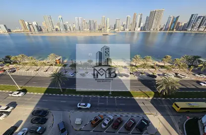 Apartment - 3 Bedrooms - 3 Bathrooms for rent in Palm Tower - Al Khan Lagoon - Al Khan - Sharjah