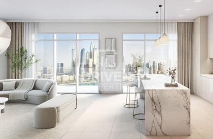 Apartment - 1 Bedroom - 2 Bathrooms for sale in Beach Mansion - EMAAR Beachfront - Dubai Harbour - Dubai