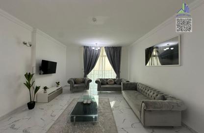 Apartment - 2 Bedrooms - 2 Bathrooms for rent in Oasis Tower - Al Rashidiya 1 - Al Rashidiya - Ajman