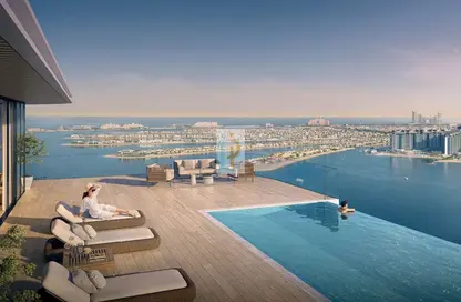 Apartment - 1 Bedroom - 1 Bathroom for sale in Seapoint - EMAAR Beachfront - Dubai Harbour - Dubai